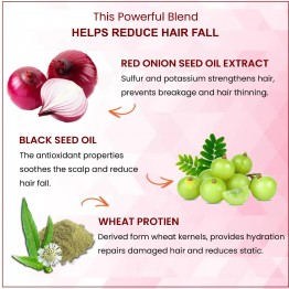 RUPAM Red Onion Hair Mask for Women | Repair, Nourish & Strengthen for Silky Smooth Hair